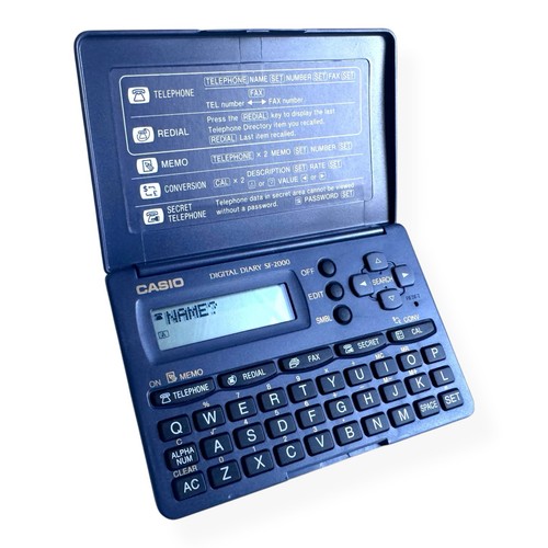 Vintage casio 2000 digital - casio, sf-2000