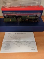 BACHMANN OO GAUGE 32-005 BR GREEN (Ex GWR) RAGLEY HALL 4962 LOCOMOTIVE + BOXED