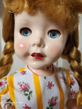 Vintage 1950,s Beautiful  Pedigree Brighton Bell Doll 28 Inches High Org Shoes