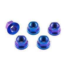 Titanium Sprocket Nuts M12 x5