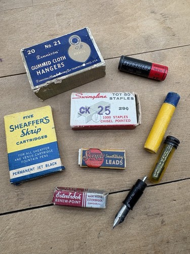 Vintage office nibs - office, lead