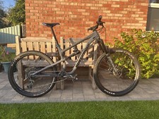 2022 Nukeproof Mega Pro 297 Full Suspension with 2023 Comp Frame Grey - Used