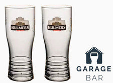 Set Of 2 Bulmers Cider Glasses