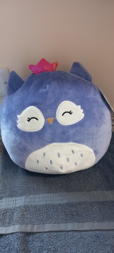 Squishmallow fania owl with - squishmallow,