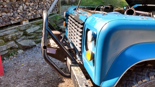 Land rover 110 capstan - land,