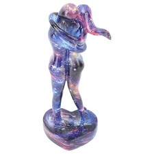 Exquisite Resin Lovers Embrace Statue Romantic Figurine For Home
