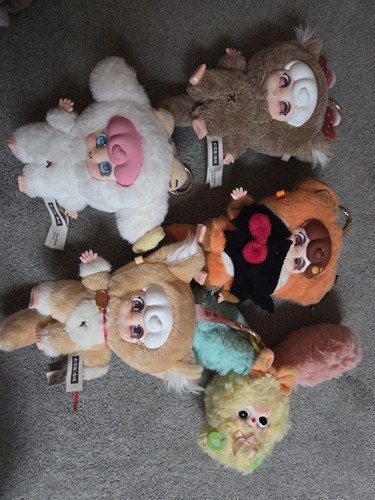 Baby three bb3 plush keychain - baby,