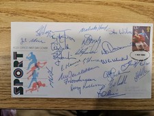 Rugby 1980 Wales Cardiff  Arms Park New Zealand Signed By Team.K