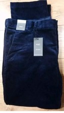 M&S REGULAR FIT Mens Navy