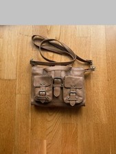 Leather Brown Small Tote Bag