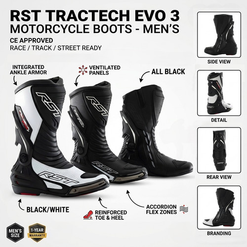 Rst boots mens tractech evo - mens,