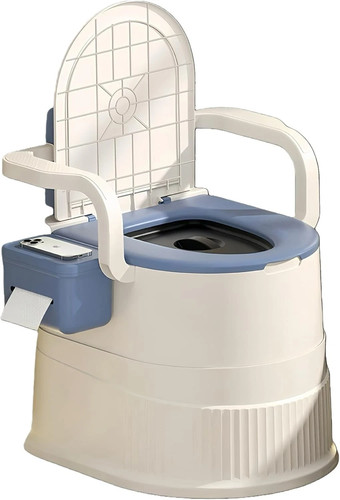 Portable toilet chair with - toilet,
