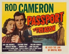 Passport to Treason 1956 Dvd