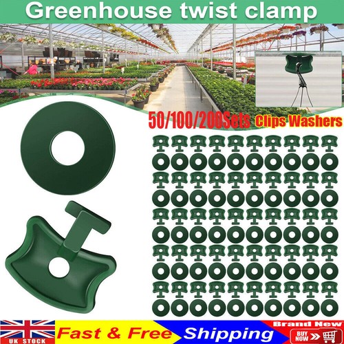 100 400pcs greenhouse twist - 100-400pcs,