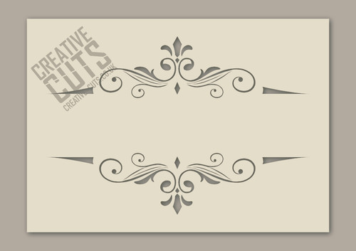 Decorative stencil art - stencil,