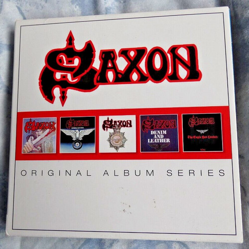 Saxon original album - saxon, series