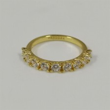 diamond half eternity band