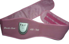 AB TEK GYM BELT BODY ABDOMINAL MUSCLE TONER EMS  EXERCISE