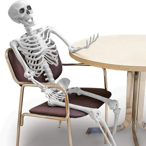 Halloween skeleton life - halloween, size