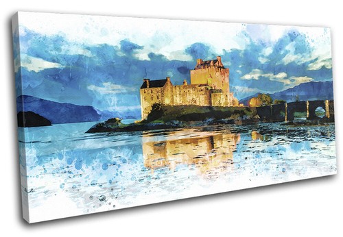 Eilean donan castle paint - eilean,