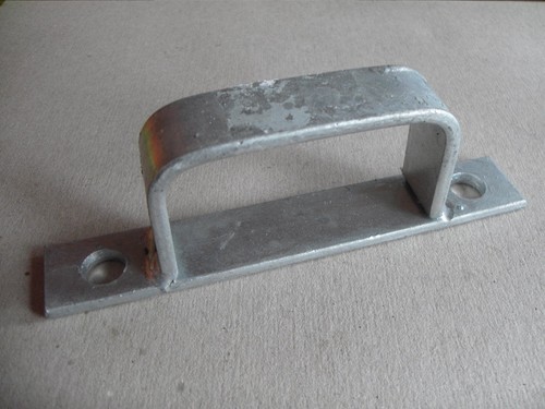 Galvanised bracket receiver - galvanised,