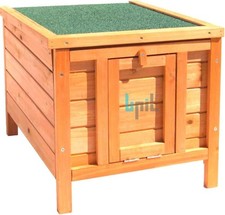 Wooden Hide House Cats Kitten