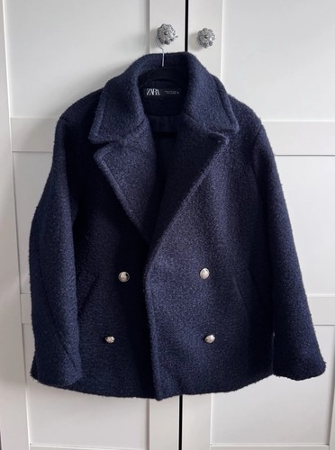 Zara women navy boucle - women’s,