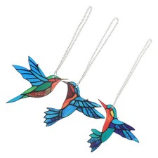 3pcs Hummingbird Decorative