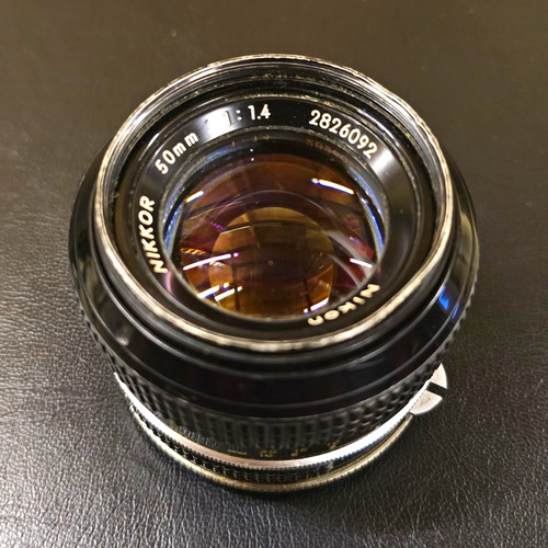 Nikon nikkor 50mm 4 manual - nikon, f/1.4