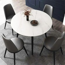 80cm round marble dining - 80cm, table