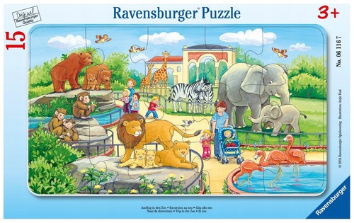Ravensburger zoo trip - ravensburger, piece