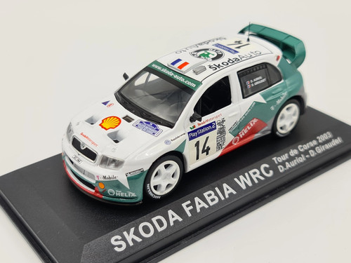 2003 skoda fabia wrc - 1/43,