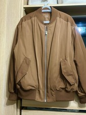 Ladies Brown Bomber Jacket