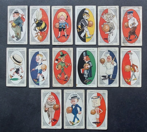 Ogden cigarette cards afc - ogden,