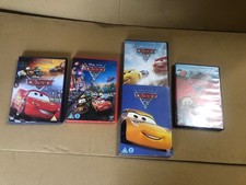 JOB LOT 4 OFF DISNEY PIXAR CARS DVDS CARS 1 2 3 MATERS TALL TALES DVD USED