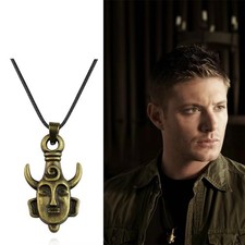 Angel Wicca Dean Winchester Jensen Ackles Supernatural Amulet Pendant Necklace