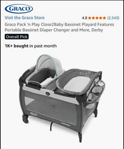 Graco pack play - 'n, close2baby