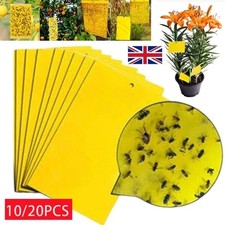 20Pcs Yellow Sticky Fly Trap