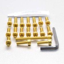 Aprilia RS250 98-03 Engine Fastener Kit Gold