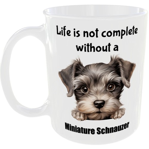 Miniature schnauzer mug - miniature,