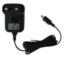 Genuine charger for motorola - genuine,