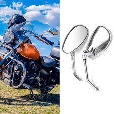 Pair Motorcycle Mirrors Fit