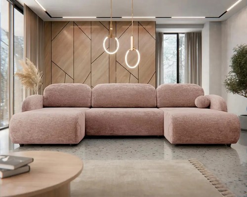 Symmetrical shaped corner - symmetrical, u-shaped