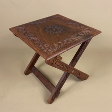 Antique Wooden Table Fold Down