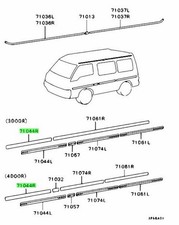 OEM MOULDING, FR DOOR PROTECT
