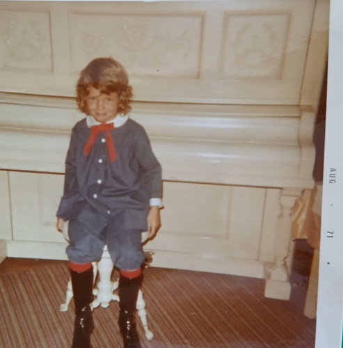 Found photo vintage - 1971, child