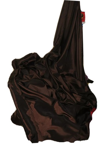 Brown taffeta fabric - fabric, 58"