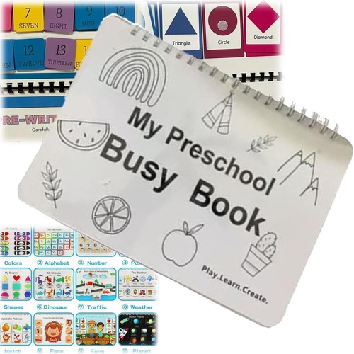 Preschool busy book - my,