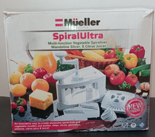 Mueller Spiralultra 4 Blade Vegetable Spiralizer Slicer Juicer | VGUC 