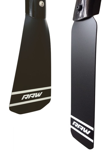 Raw bicycle mudflap - raw,